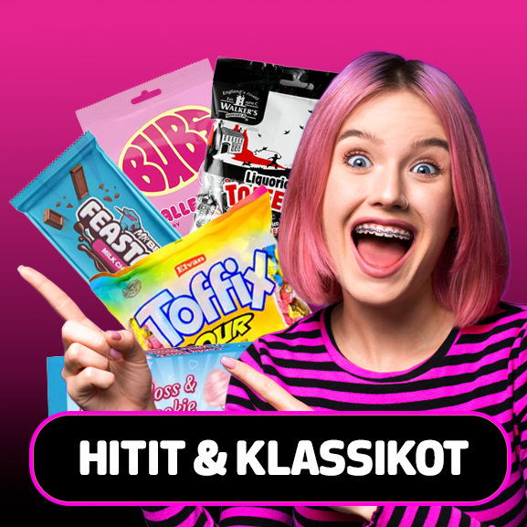 Pakatut herkut ja karkit