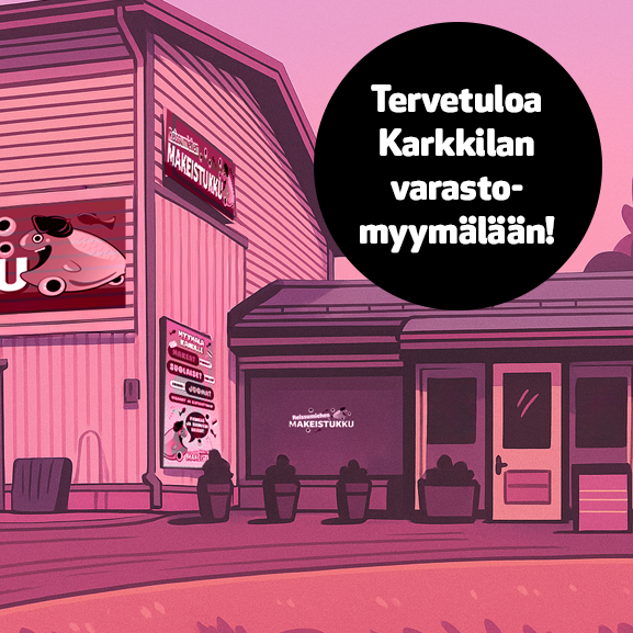 Reissumiehen Varastomyymälä Karkkilassa