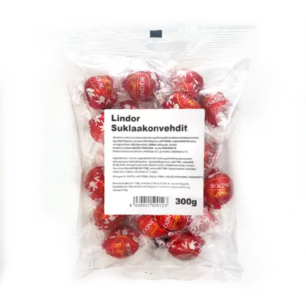 Lindor suklaakonvehti 300 g - Karkkipussit - 100330 - 2