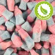 Fizzy Bubblegum Bottles 50g - Vegaaniset irtokarkit - 18070 - 1