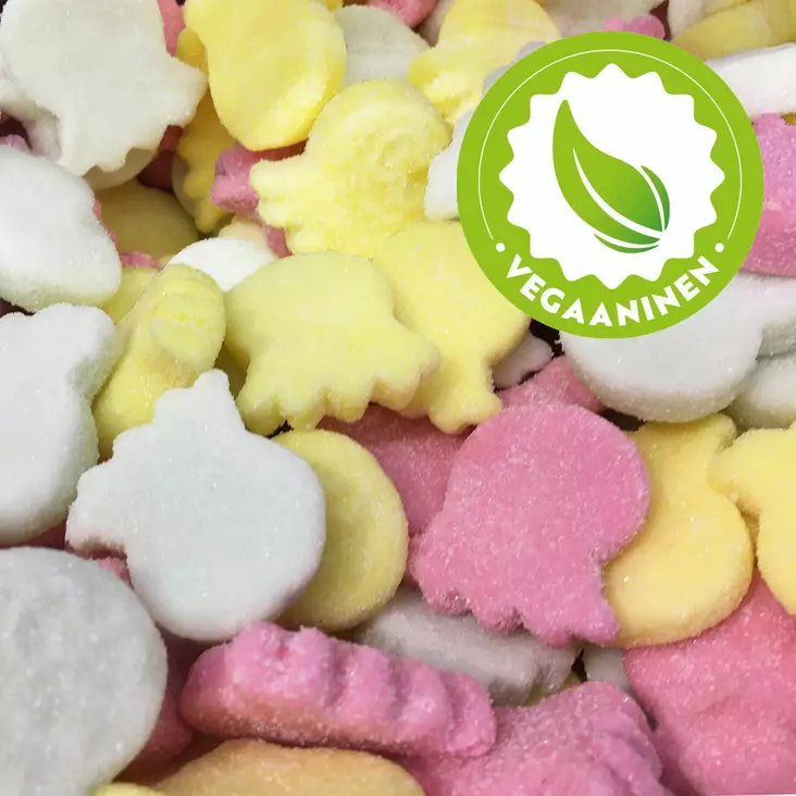 BUBS Kirpeä Mustekala 50g - Kirpeät irtokarkit - 10040 - 1