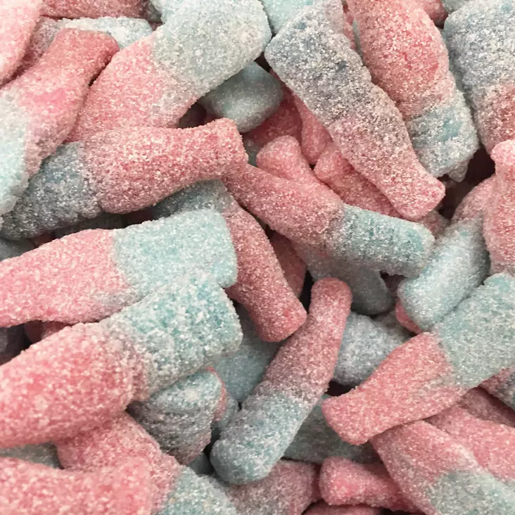 Bubblizz Pullo 50g - Hedelmä irtokarkit - 10640 - 1