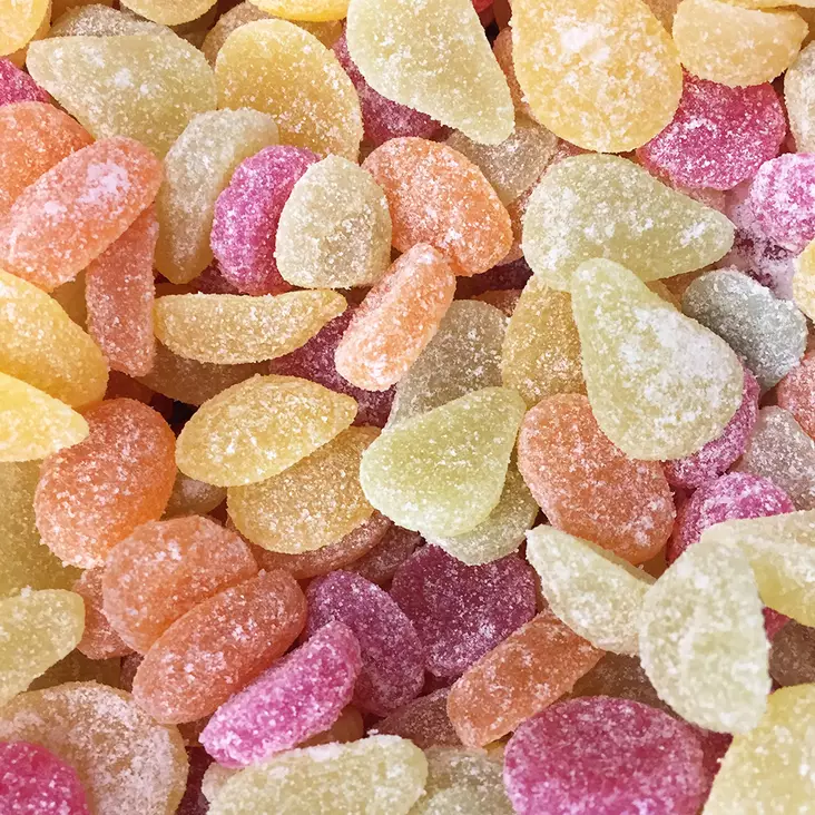 Fazer Tutti Frutti Sour 50g - Kirpeät irtokarkit - 10070 - 1