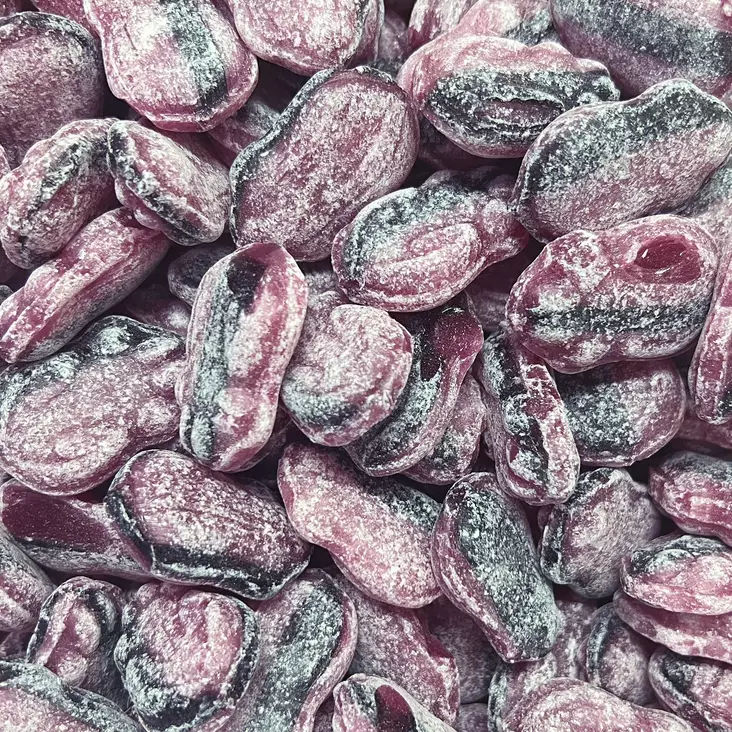 Hallonsalt Padda 50g - Hedelmä irtokarkit - 9900 - 1