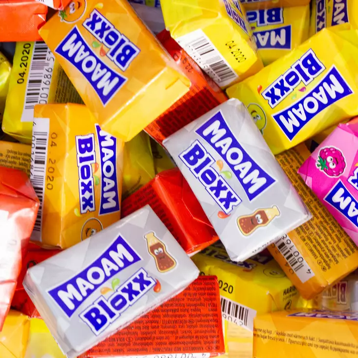 Maoam Bloxx 50g - Kääreelliset karkit - 10930 - 1