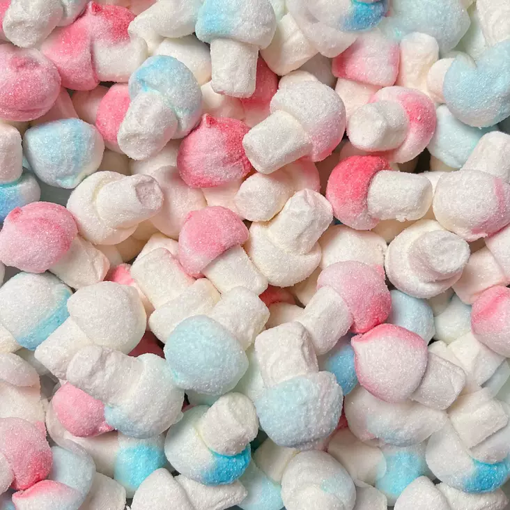 Mini Vaahtosienet 50g - Hedelmä irtokarkit - 18280 - 1