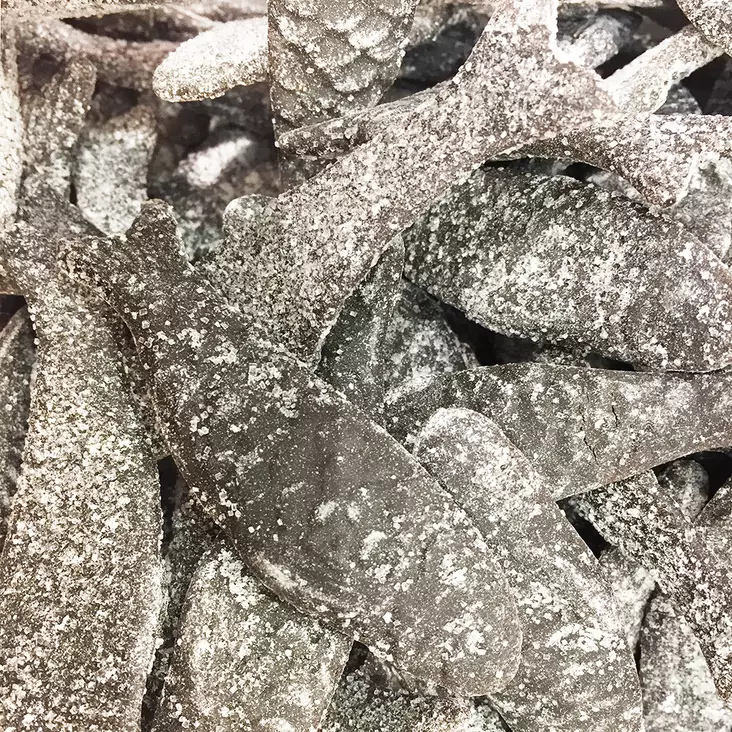 Salmiakkikala 50g - Salmiakki irtokarkit - 10420 - 1