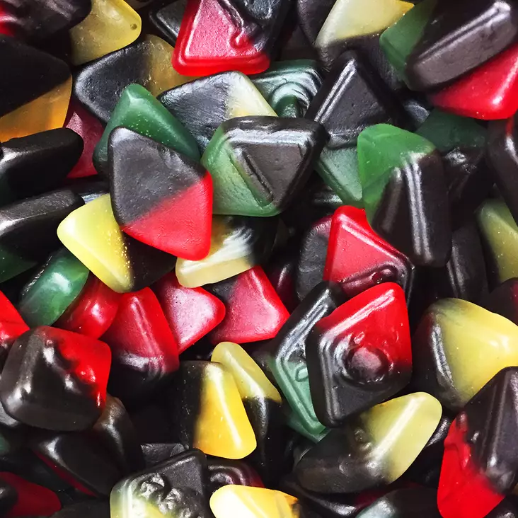 Sirkusaakkoset 50g - Hedelmä irtokarkit - 10440 - 1