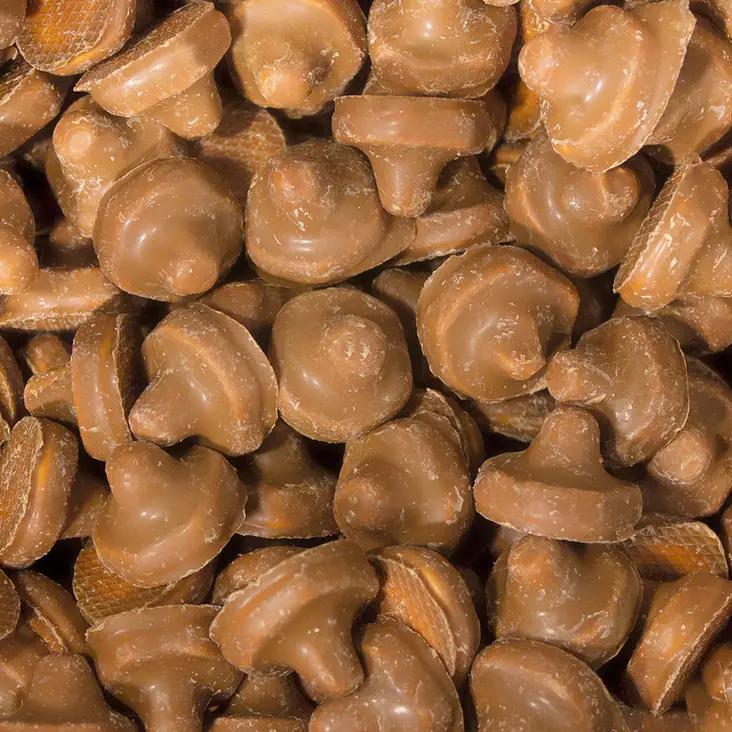 Suklaavaahtosieni 50g - Suklaa irtokarkit - 10770 - 1