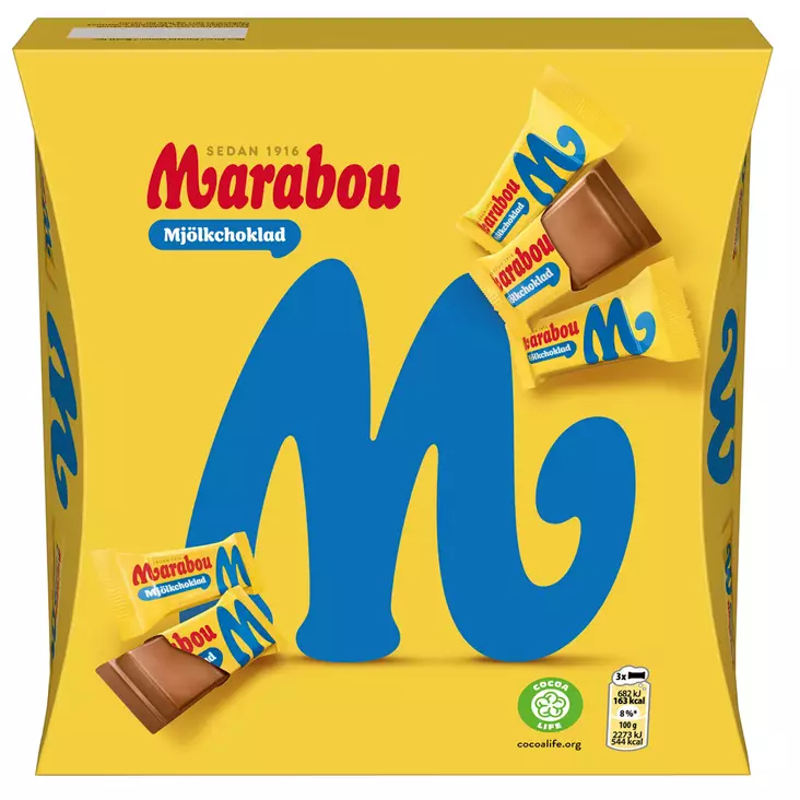 Marabou maitosuklaarasia 209 g - Karkkirasiat - 100590 - 1