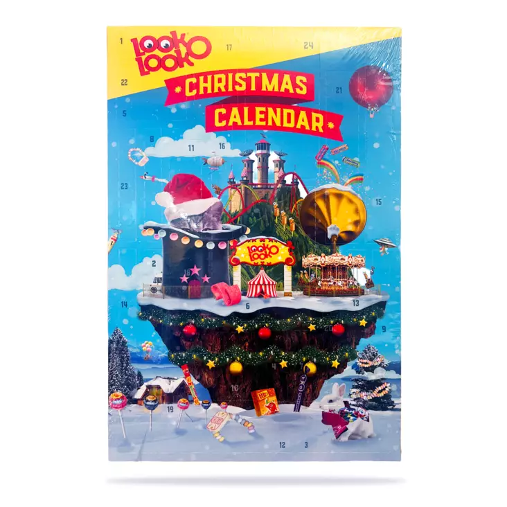 Look O Look Joulukalenteri 210g - Karkkirasiat - 100490 - 1