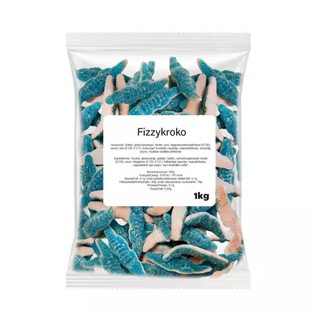 Fizzykroko 1000 g - Karkkipussit - 100421 - 1