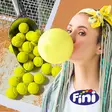 Fizzy Tennis Purkkapallo 50g - Hedelmä irtokarkit - 9951 - 2