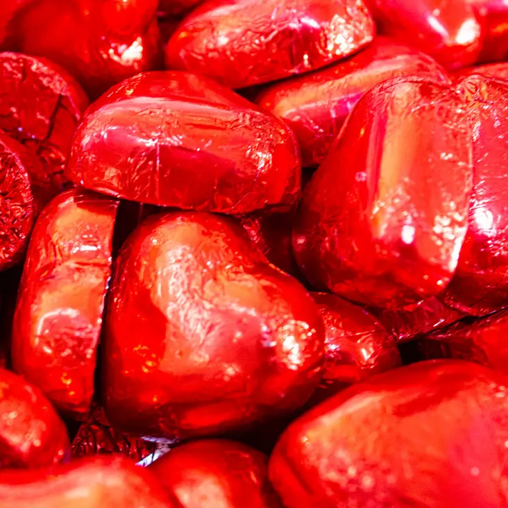 Astir Suklaasydän punainen 50g - Kääreelliset karkit - 10931 - 1