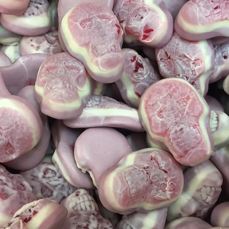 Jelly Kalmankallo 50g - Hedelmä irtokarkit - 10611 - 1