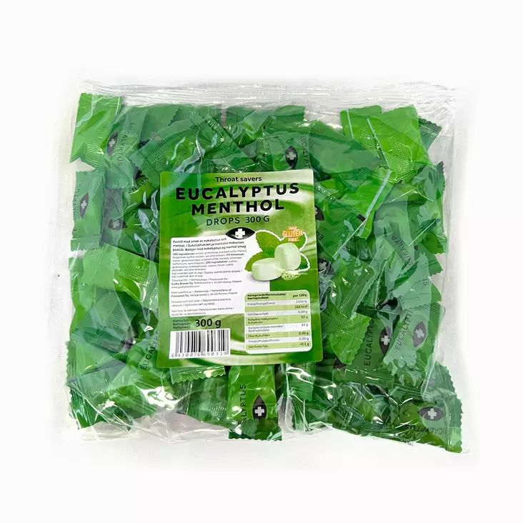 Eucalyptus Menthol pastillit 300g - Karkkipussit - 100081 - 1