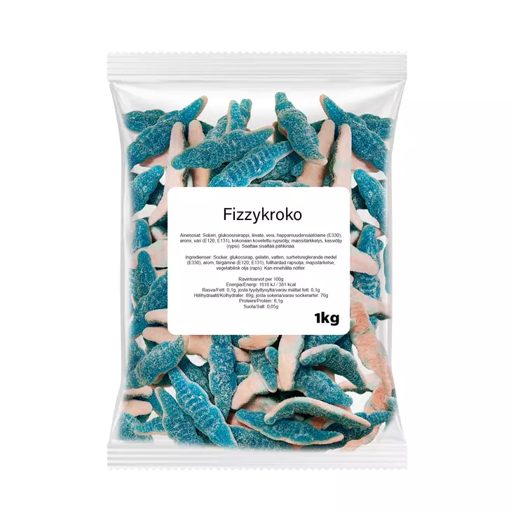 Fizzykroko 1000 g - Karkkipussit - 100421 - 1