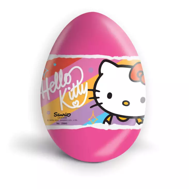 Hello Kitty Yllätyssuklaamuna 20 g - Karkkirasiat - 100301 - 1