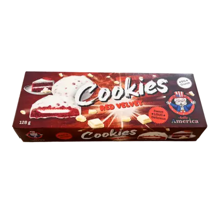 Cookies Red Velvet 128 g - Karkkirasiat - 100682 - 3