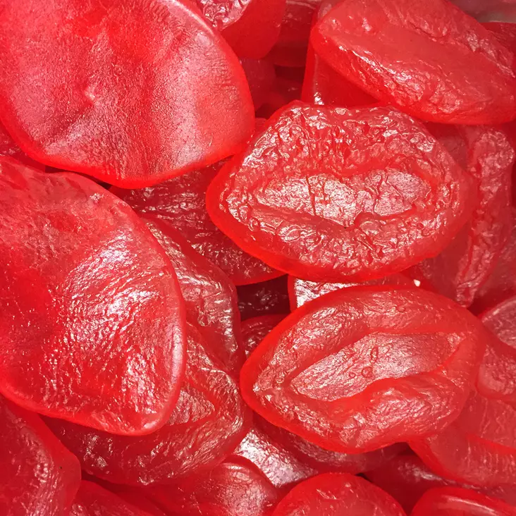 Kuumat Huulet 50g - Hedelmä irtokarkit - 10622 - 1