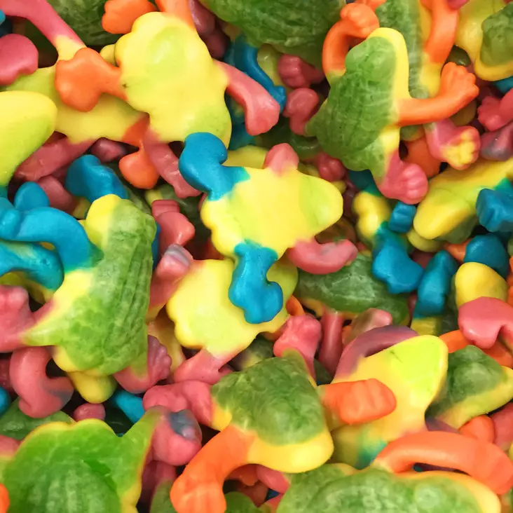 Trooppiset Jellysammakot 50g - Hedelmä irtokarkit - 10602 - 1