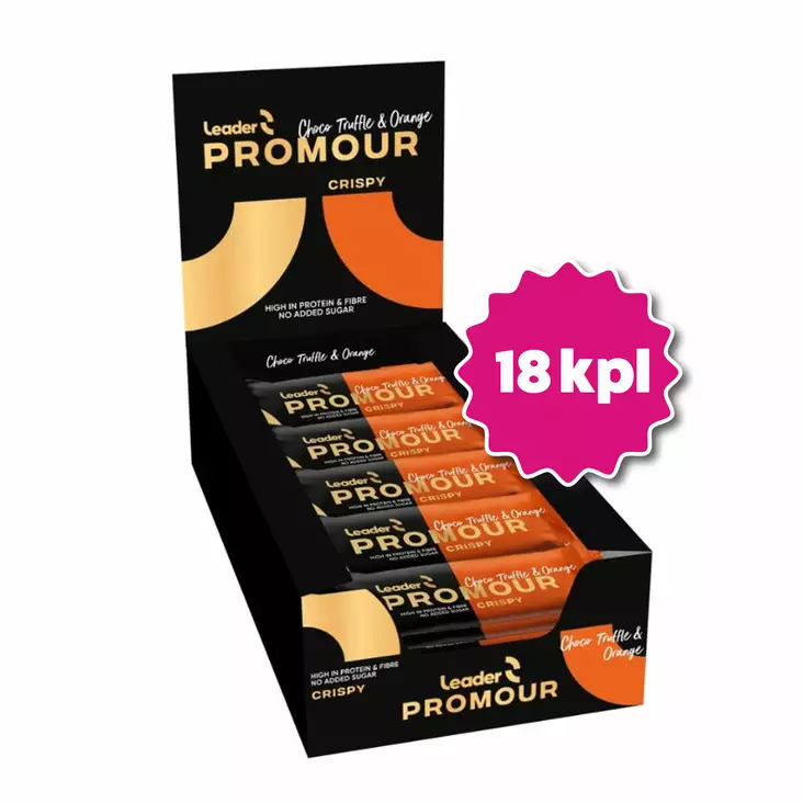 Promour Choco Tryffle & Orange 45g x 18 - Gluteenittomat karkit - 100102 - 2