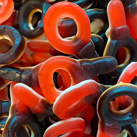 Haribo Suuret Tutit 50g - Hedelmä irtokarkit - 18103 - 1