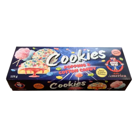 Cookies Popping & Cotton Candy 128 g - Karkkirasiat - 100683 - 3