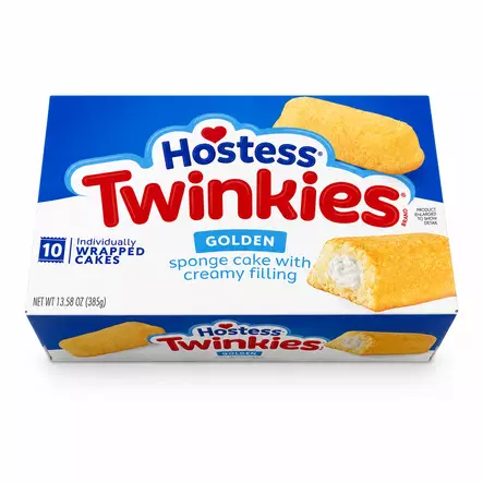 Hostess Twinkies Golden 10 x 38,5 g - Karkkirasiat - 100693 - 1