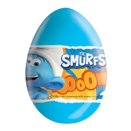 The Smurfs Yllätyssuklaamuna 20 g - Karkkirasiat - 100303 - 1