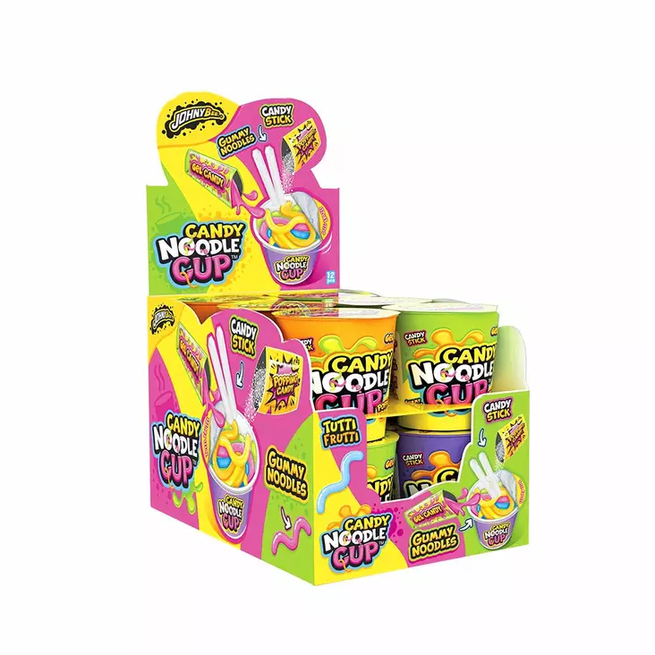 Candy Noodle Cup Tutti Frutti 55g - Karkkilelut - 9993 - 1