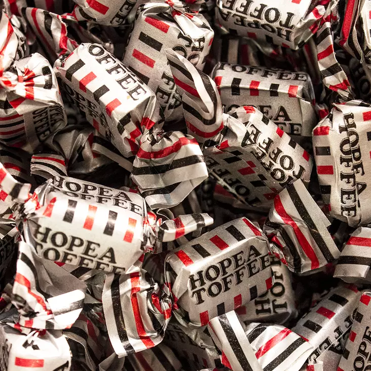 Hopeatoffee 50g - Kääreelliset karkit - 10993 - 1