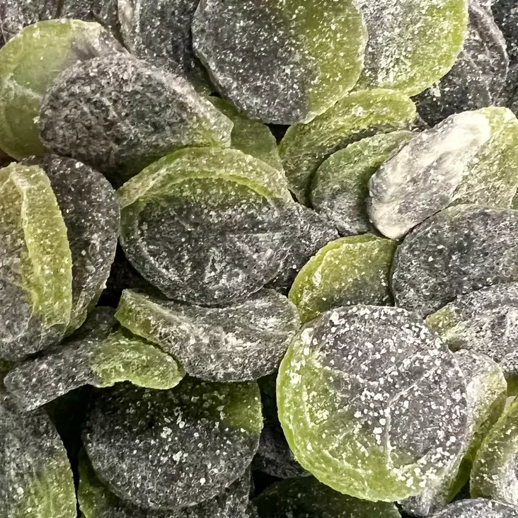 Peace-lätkä Omena/Lakritsi 50g - Hedelmä irtokarkit - 9893 - 1