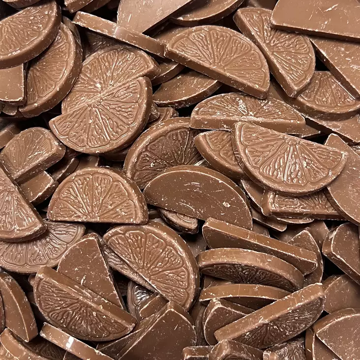 Appelsiiniviipale maitosuklaa 50g - Suklaa irtokarkit - 10913 - 2