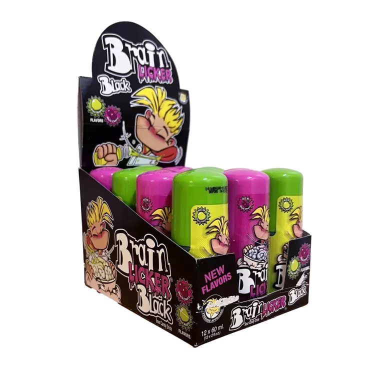 Brain Licker Sour Candy Drink 60ml - Karkkilelut - 100523 - 1
