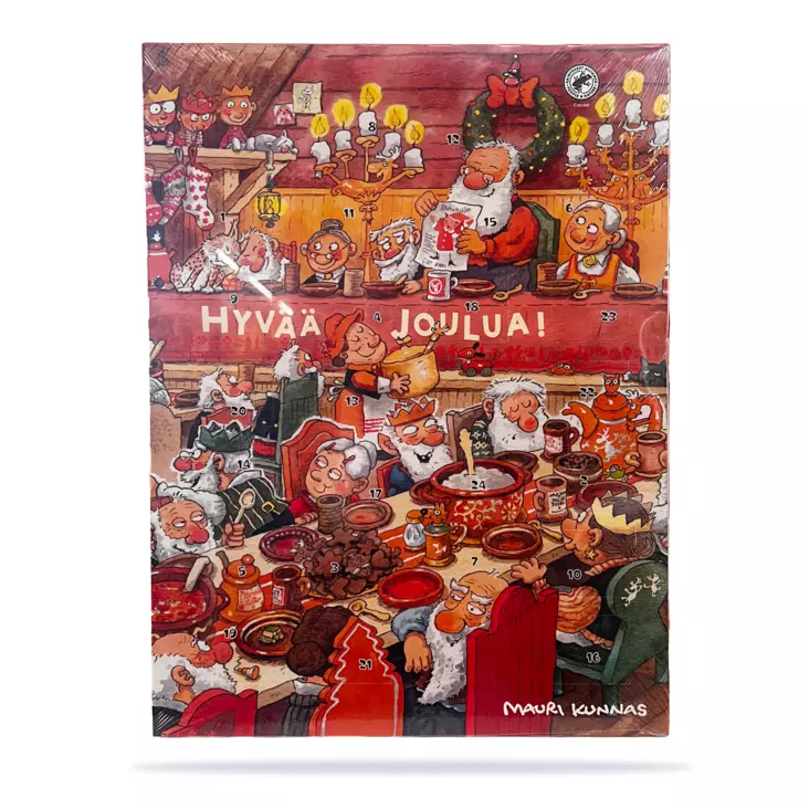 Mauri Kunnas Suklaakalenteri 65g - Karkkirasiat - 100493 - 1