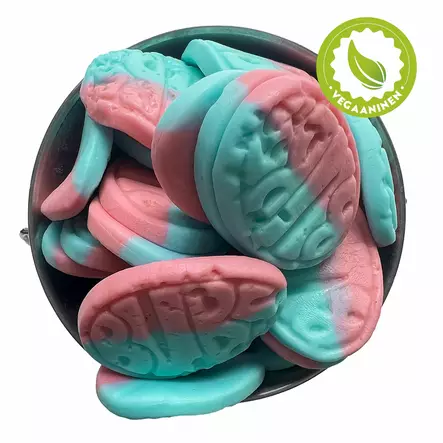 BUBS Vadelma/Mustikka Ovaali 50g - Hedelmä irtokarkit - 18254 - 2