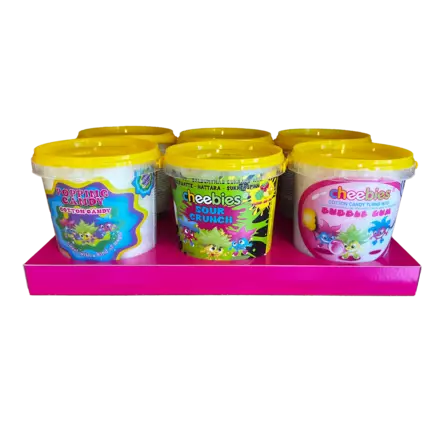 Cheebies Cotton Candy Mix 6 x 40 g - Karkkirasiat - 100354 - 1