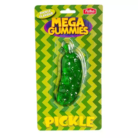 Felko Mega Gummies Pickles 120 g - Karkkirasiat - 100294 - 1