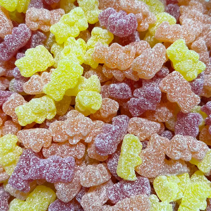 Kirpeät Hedelmä Nallet 50g - Kirpeät irtokarkit - 9944 - 1