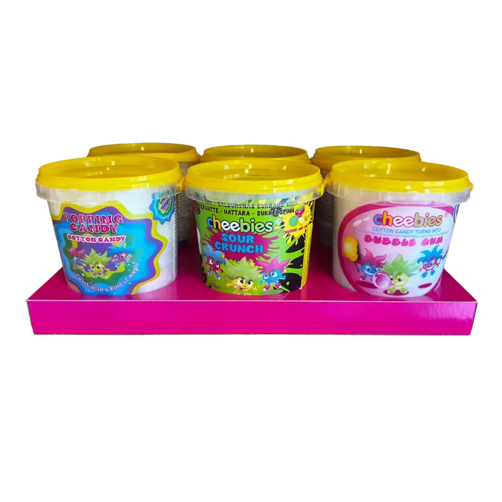 Cheebies Cotton Candy Mix 6 x 40 g - Karkkirasiat - 100354 - 1