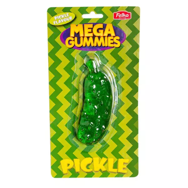 Felko Mega Gummies Pickles 120 g - Karkkirasiat - 100294 - 1