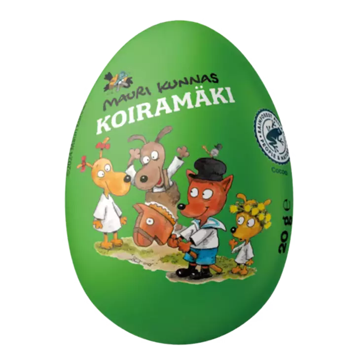 Koiramäki Yllätyssuklaamuna 20 g - Karkkirasiat - 100304 - 1