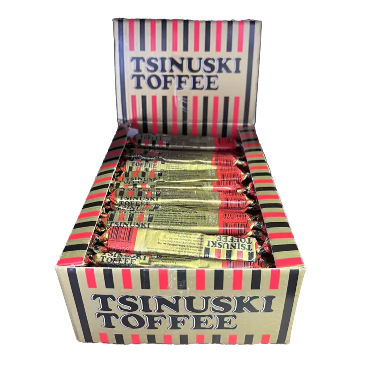Tsinuski Toffee 14 g x 100 kpl - Karkkirasiat - 100534 - 1