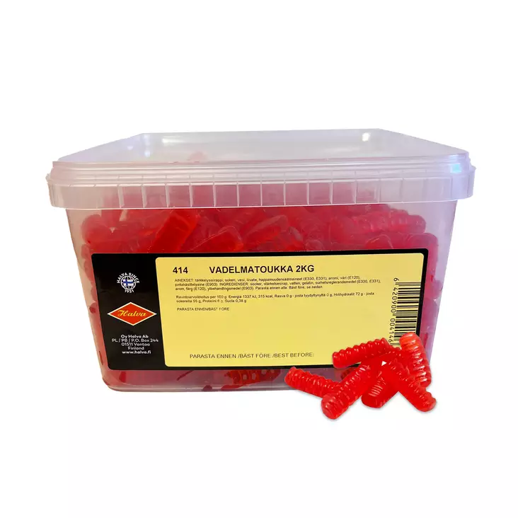 Vadelmatoukka 2kg - Karkkirasiat - 100274 - 2