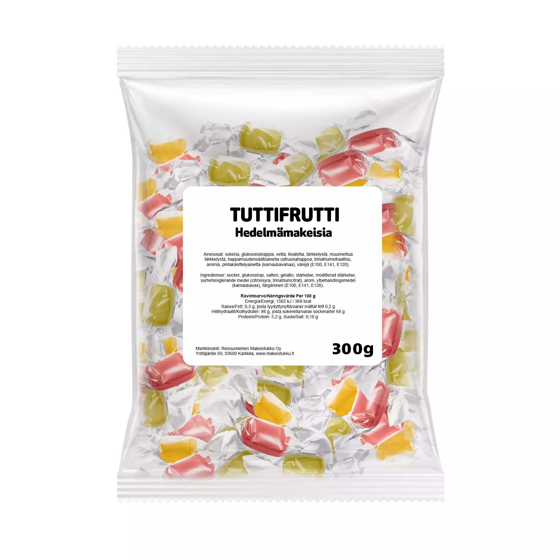 Tuttifrutti 300g Irttarikauppa Verkkokauppa Tuttifrutti 300g Irttarikauppa Verkkokauppa