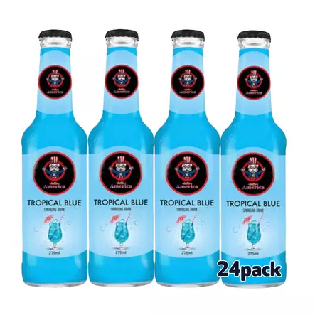 Hello America Tropical Blue 275 ml - Limsat ja virvoitusjuomat - 100635 - 1