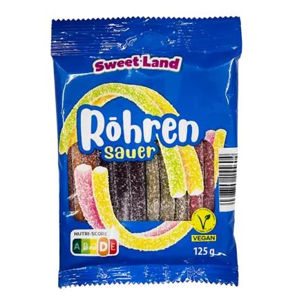 Sweet Land Röhren Sauer täytelakut - Karkkipussit - 100455 - 1