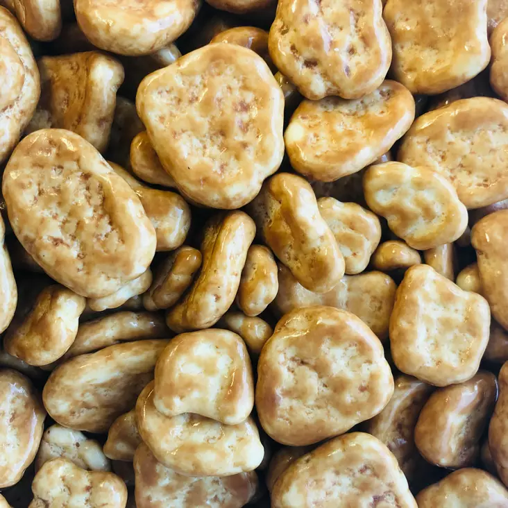 Banana Splits Karamelli 50g - Jugurttikarkit, hedelmät ja marjat - 18125 - 1