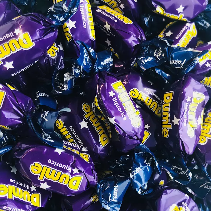 Fazer Dumle lakritsi 50g - Kääreelliset karkit - 18015 - 1